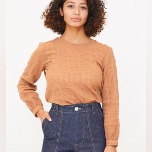 Esby Elaina Blouse in Clove